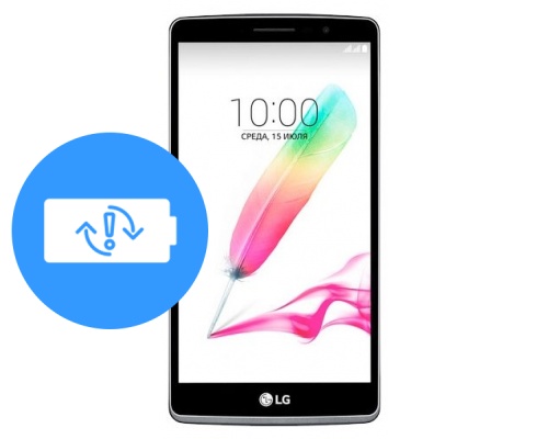 Замена аккумулятора (батареи) LG G4 Stylus