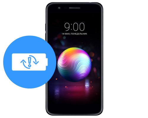Замена аккумулятора (батареи) LG K11