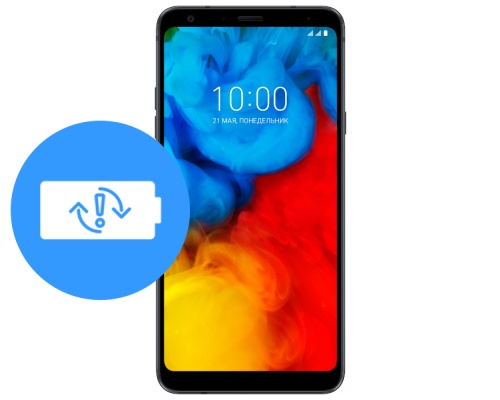 Замена аккумулятора (батареи) LG Q Stylus+