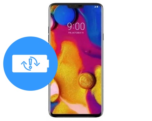 Замена аккумулятора (батареи) LG V40 ThinQ